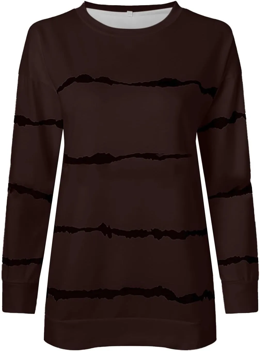 Womens Sweatshirt Oversized Crew Neck Pullover Tops Casual Long Sleeve Shirts Going Out Trendy Outfits