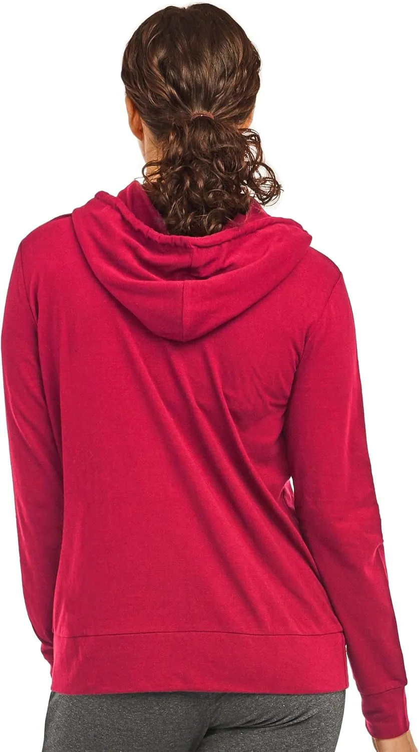 Women's Thin Cotton Pullover Hoodie Sweater