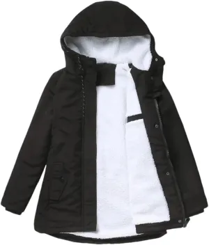 Women's Winter Jacket Parka Coat Female Cotton Coat Women Thickened Padded Women's Casual Hooded Jacket