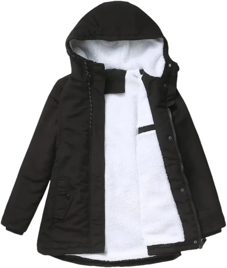 Women's Winter Jacket Parka Coat Female Cotton Coat Women Thickened Padded Women's Casual Hooded Jacket