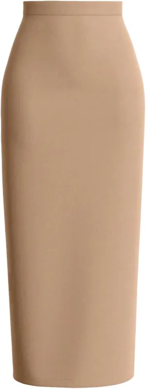 Women's Y2K Bodycon Skirts High Waisted Pencil Skirts Elegant Office Long Skirt Going Out Maxi Skirts