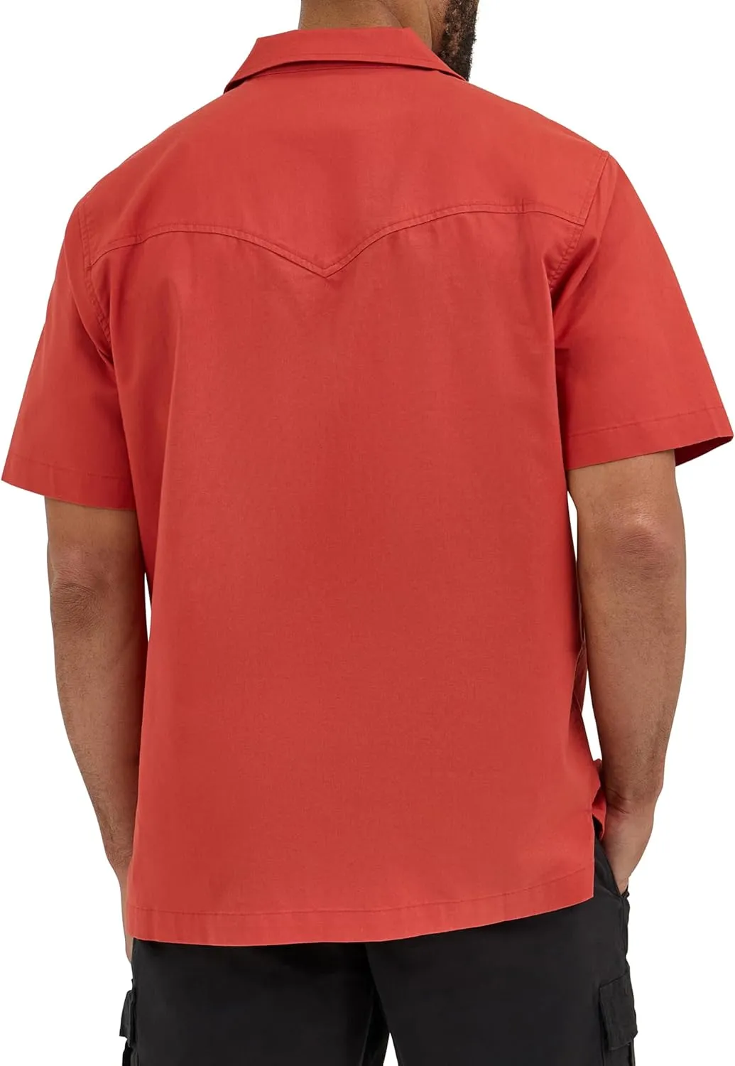 Wrangler Authentics Men's Short Sleeve Camp Shirt
