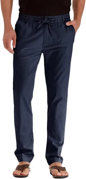 XUETON Mens Business Casual Work Office Work Suit Pants Slim Fit Formal Dress Pants Stretch Flat-Front Chino Golf Pants