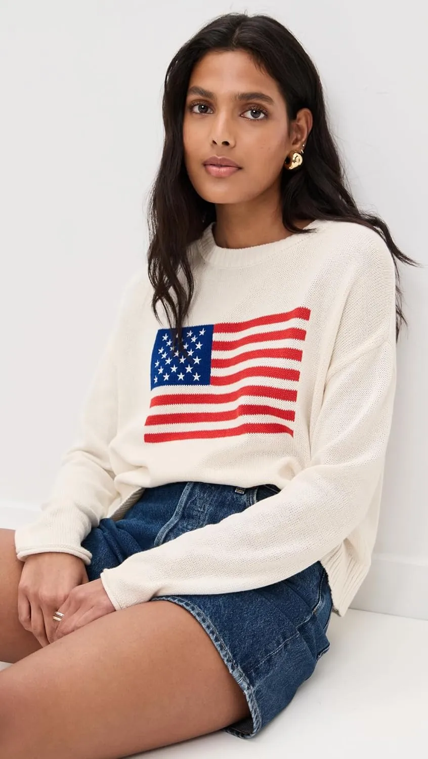Z SUPPLY Women's Sienna Flag Sweater